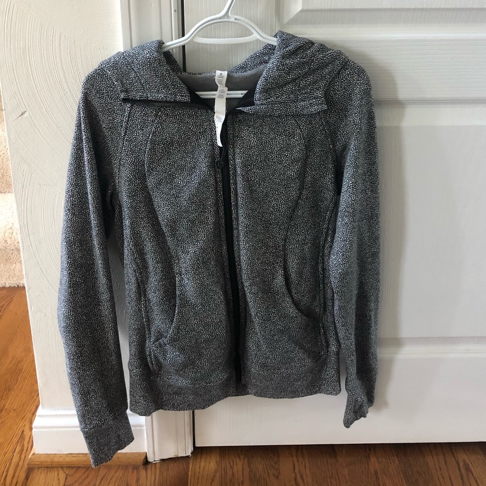 Black and white lululemon jacket